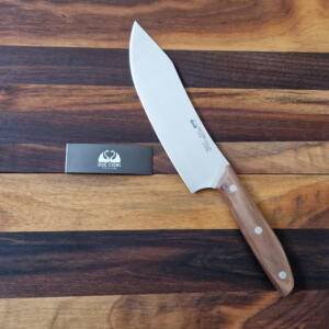 Made in Italy 2Cigni1896- Coltello Chef/Trinciante 20,50cm manico in Legno di Noce