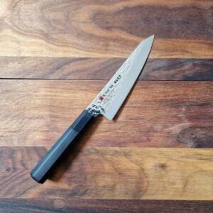 KURO - Coltello Honesuki Lama 14,00 cm Acciaio Damasco - Kasumi