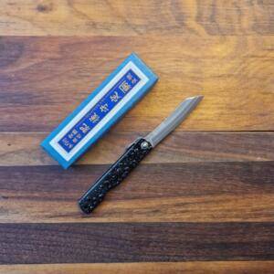 Coltello Higonokami Made in Japan - Lama 7,5cm - Water Splash Black