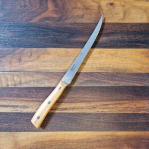 MaglioNero - Coltello Filettare 18,00cm Manico in Olivo - Made in Italy