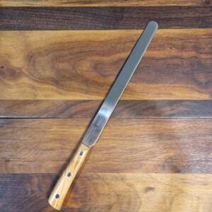 MaglioNero - Coltello Prosciutto 24,00cm Manico in Olivo - Made in Italy