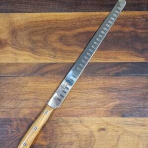 MaglioNero - Coltello Prosciutto 30,00cm Manico in Olivo - Made in Italy