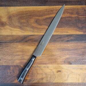 MaglioNero - Coltello Chef Stretto Lama 25,00cm Manico in POM - Made in Italy