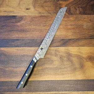 Miyabi - Coltello Pane 24,00cm - 800DP - Acciaio FC61 Damasco Hibana - Made in Japan