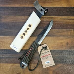 Coltello Paracord Forgiato a mano in Giappone - Aogami super steel sanmai -lama 120mm