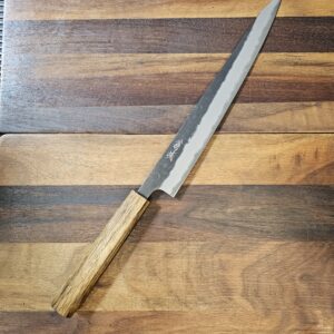 Hokiyama - Coltello Sujihiki 270mm-Aogami Black Nashiji - Made in Japan