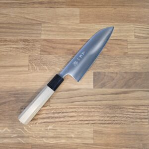 Hokiyama - Coltello SANTOKU 165mm- Aogami Super -