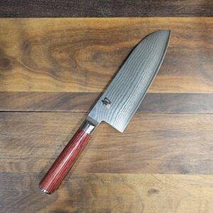 SHUN Classic - RED - Coltello Santoku Largo 19,00 cm - LIMITED EDITION