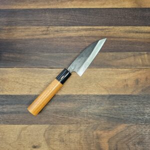 Yoshida - KYUSAKICHI - Coltello Kohouchou / Petty 105mm - Aogami - Handmade in Japan