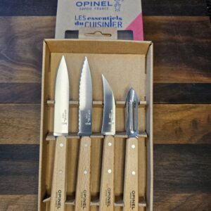 Gli Essenziali - Set 4 Pezzi in legno di Faggio - Made in France - Opinel