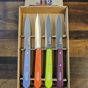 Cucina/Tavola - Set 4 Pezzi in legno di Faggio verniciato - Made in France - Opinel
