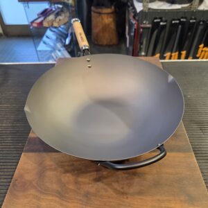 Yoshikawa - WOK in acciaio al carbonio 36cm - Made in Japan