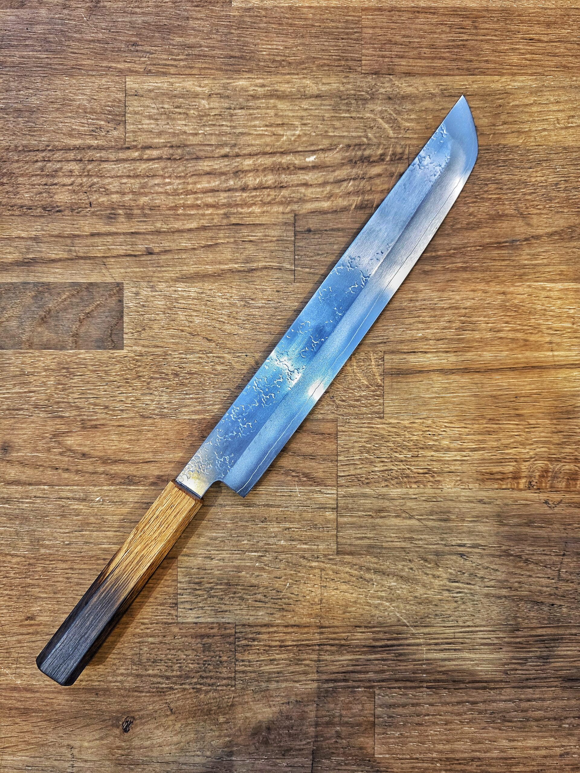 Fujiwara con FEDOLFI Hamono - Coltello Sujihiki "Tanto" 270mm Acciaio Ginsan3Silver - immagine 2