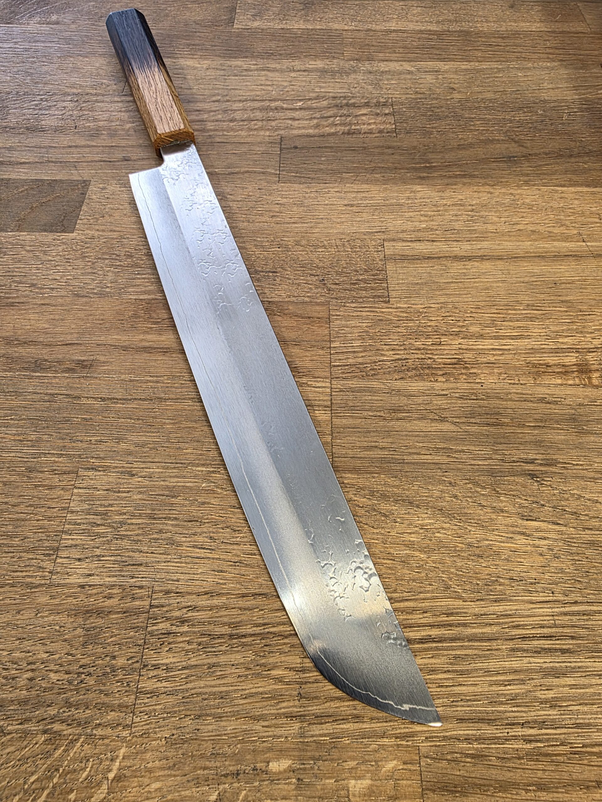 Fujiwara con FEDOLFI Hamono - Coltello Sujihiki "Tanto" 270mm Acciaio Ginsan3Silver - immagine 10