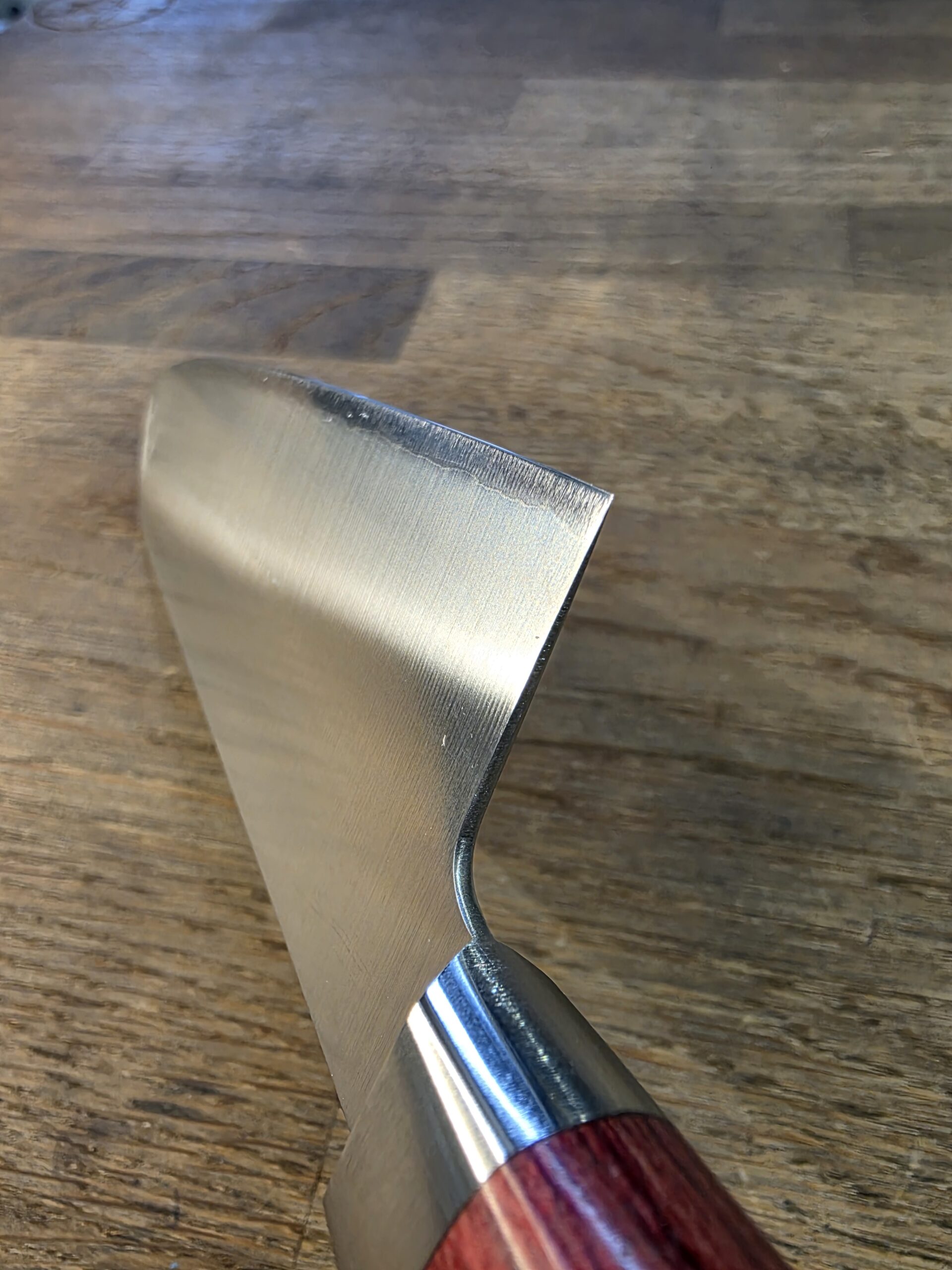 Takamura-Santoku 170mm- SG2 - RED - Made in Japan - immagine 2