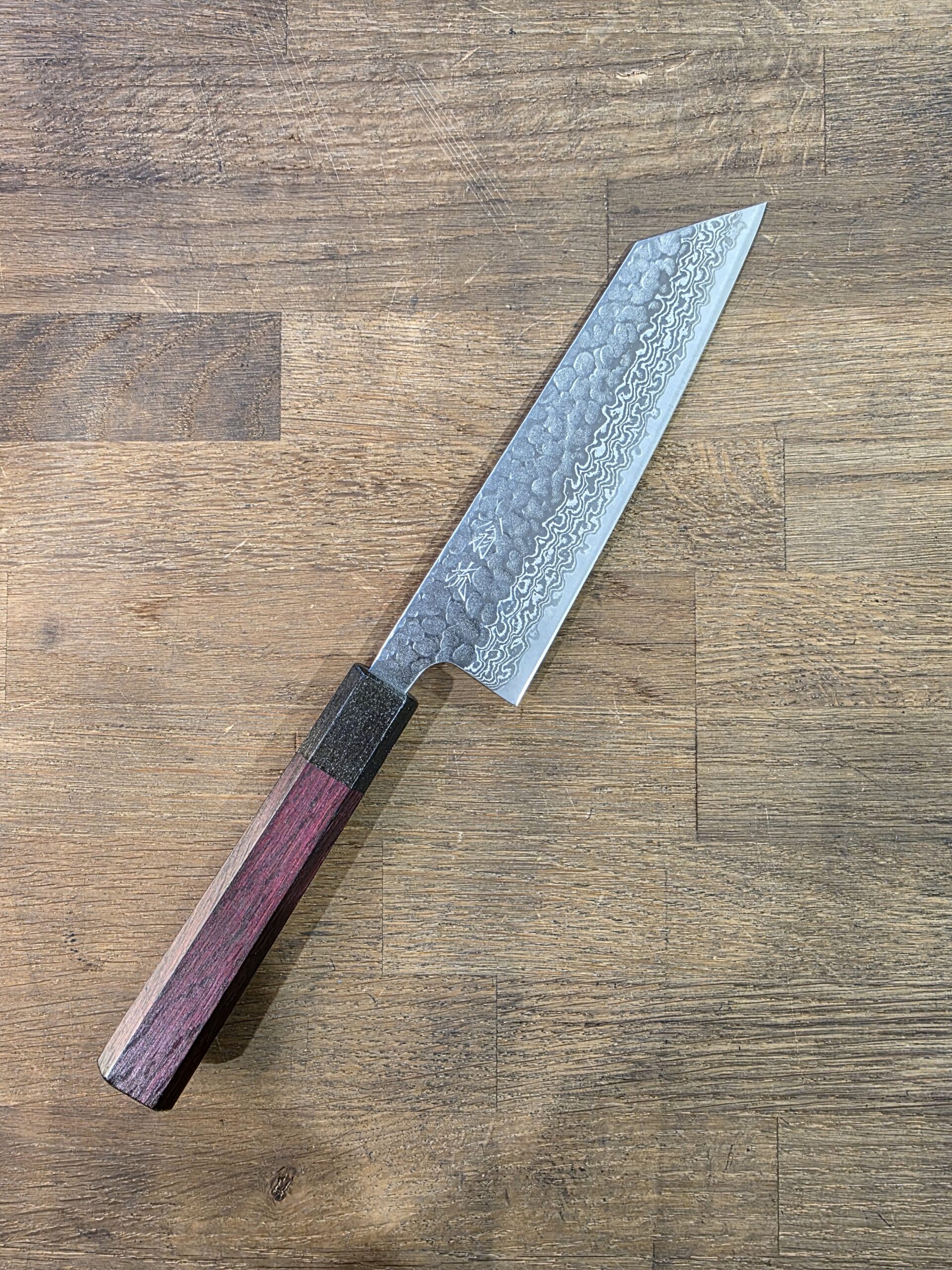 Hokiyama - NEW - BUNKA 170mm - Ginsan/Damasco - Viola