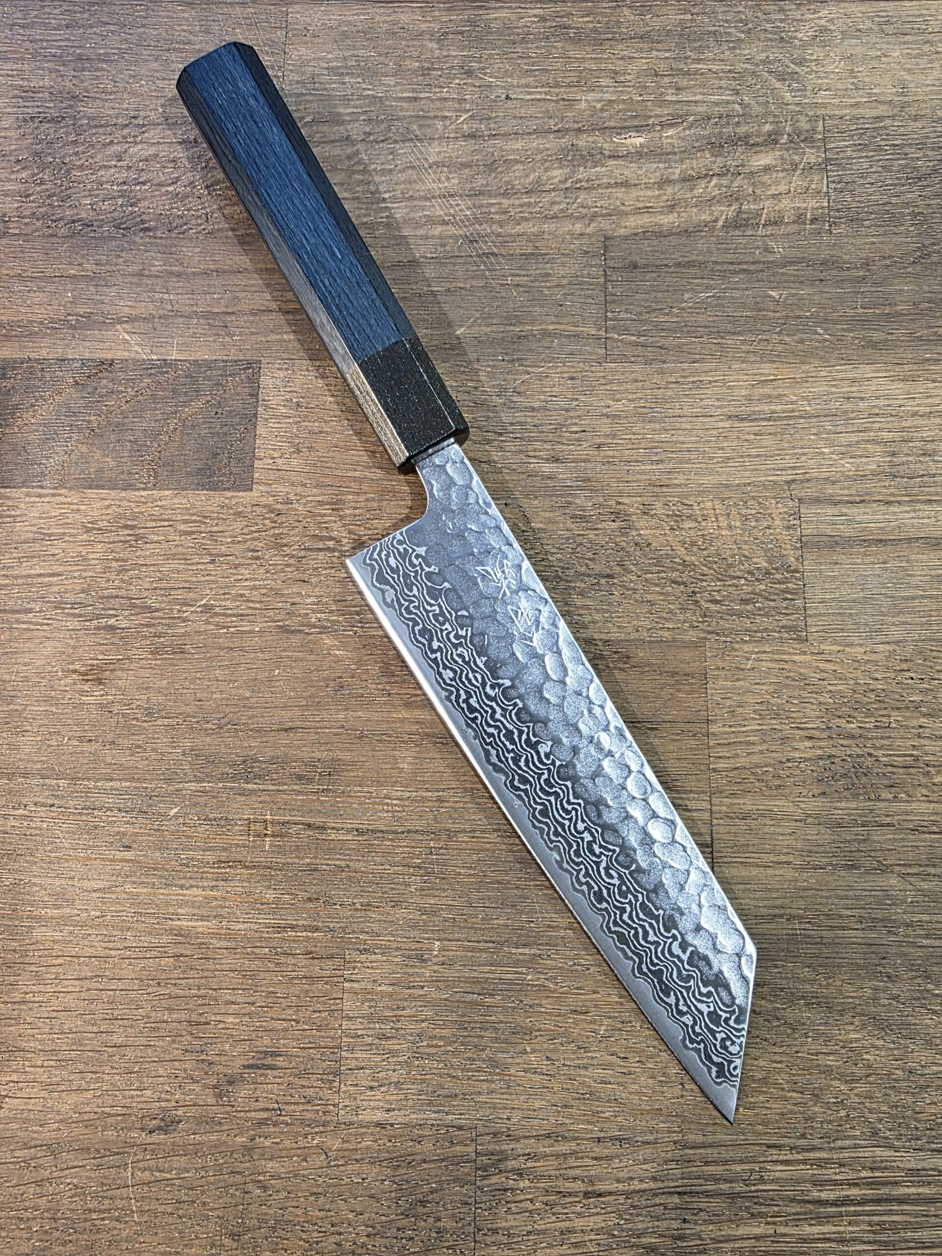 Hokiyama - NEW - BUNKA 170mm - Ginsan/Damasco - Indaco - immagine 4