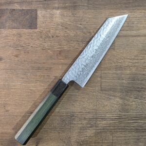 Hokiyama - NEW - BUNKA 170mm - Ginsan/Damasco - Verde